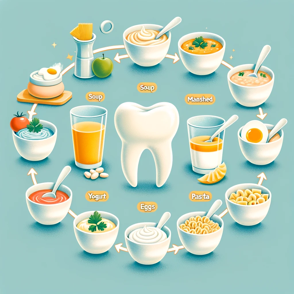 Types of solid foods after tooth extraction you can eat post surgery.